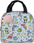 Cute Dragon Lunch Box Animal Lunch Bag Insulated Reusable Lunch Tote Bag Cooler by DMPROD