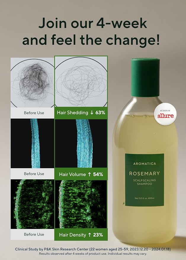 AROMATICA Rosemary Scalp Scaling Shampoo - Image 3