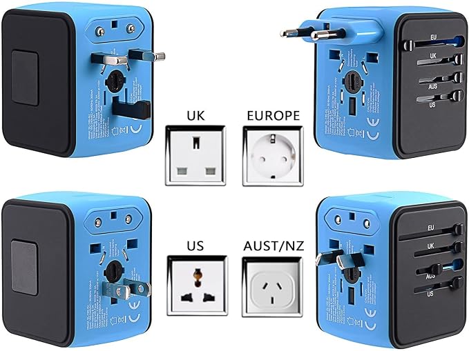 International Travel Adapter Universal Power Adapter Worldwide All in One 4 - Image 4