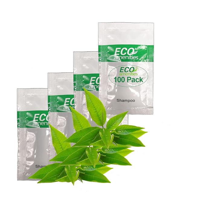 ECO amenities Hotel Mini Shampoo Sachets by ECOamenities