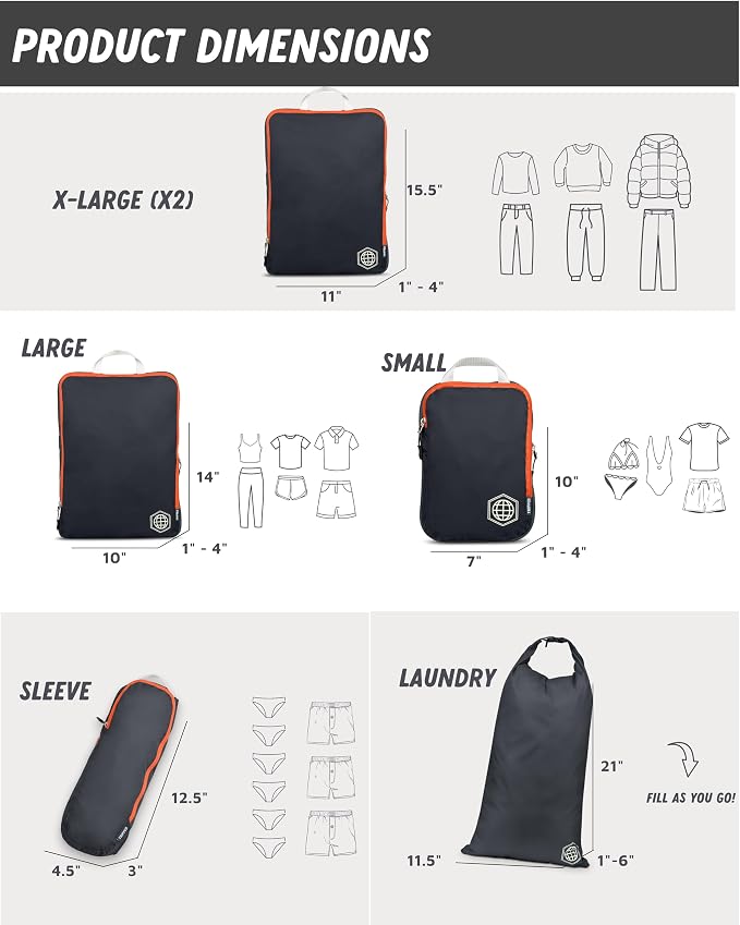 Large Compression Packing Cubes - Image 4