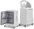 TABU 20" Ride-on Luggage with Seat，Front Opening Carry-On Hardshell Ride On by TABU