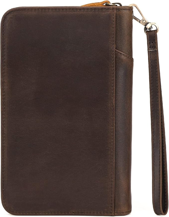 Polare Full Grain Leather Passport Holder - Image 5
