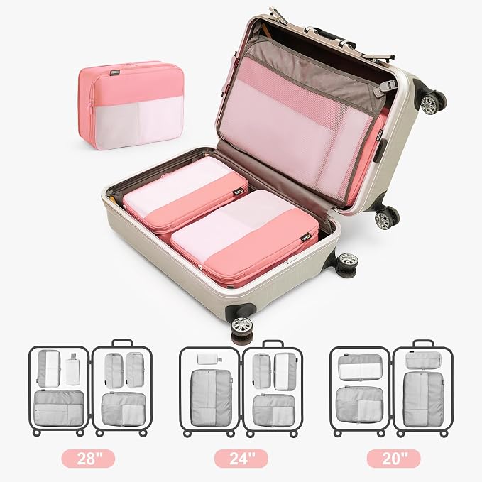 6 Set Compression Packing Cubes - Image 7