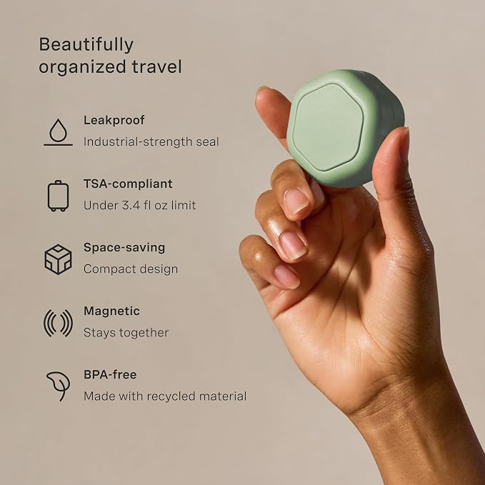 Cadence Travel Containers Basic Skincare Set - Image 2