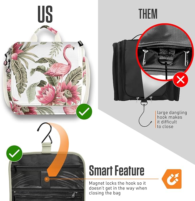 VENTURE 4TH Hanging Travel Toiletry Bag - Image 6
