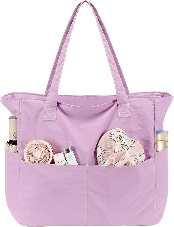 LEDAOU Beach Bag Waterproof Sandproof Women Tote Bag Pool Bag by LEDAOU
