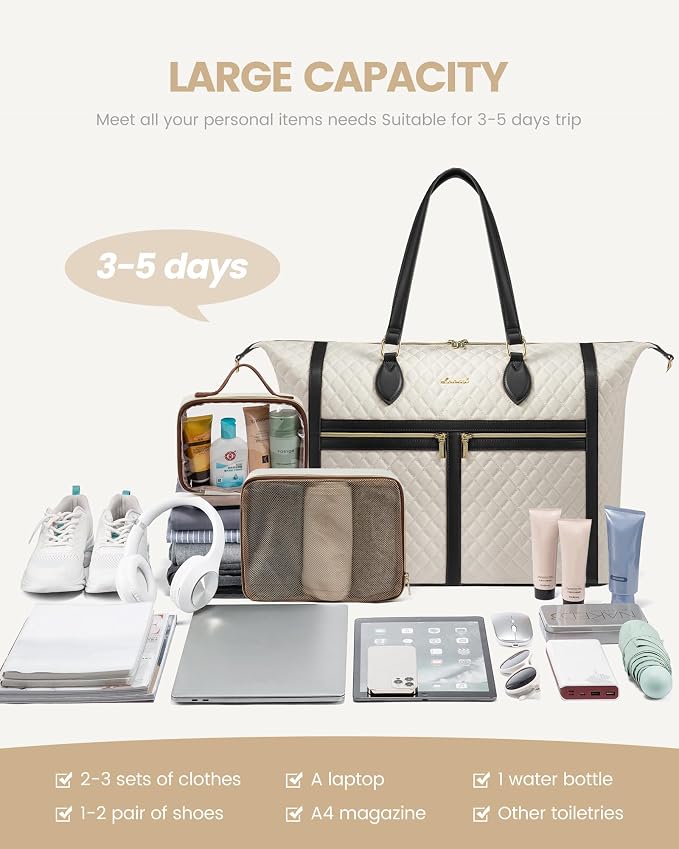 LOVEVOOK Travel Weekender 4-in-1 Duffle - Image 7