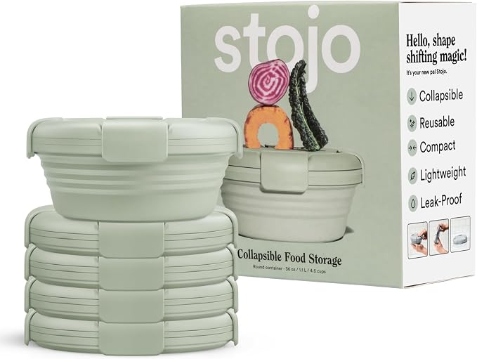 STOJO Collapsible Bowl 5 Set by stojo