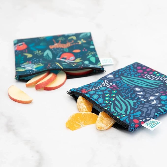 Bumkins Reusable Sandwich and Snack Bags, - Image 3