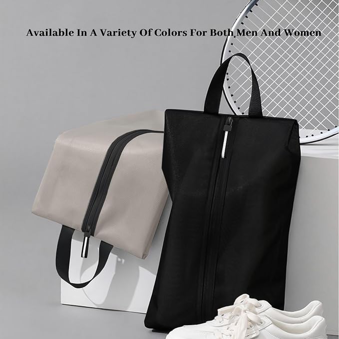 Shoe Bag Odor-Absorbing Water-Resistant, Travel Friendly Golf Shoe Bag - Image 6