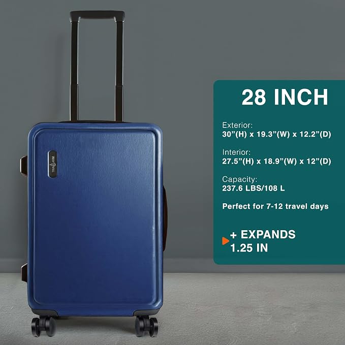 Luggage Sets 3 Piece, 24 Inch Suitcase and 28 Inch Luggage - Image 3
