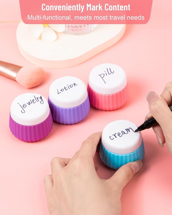 Travel Containers for Toiletries 4 Pack, TSA Approved Travel Size Toiletries - Image 7