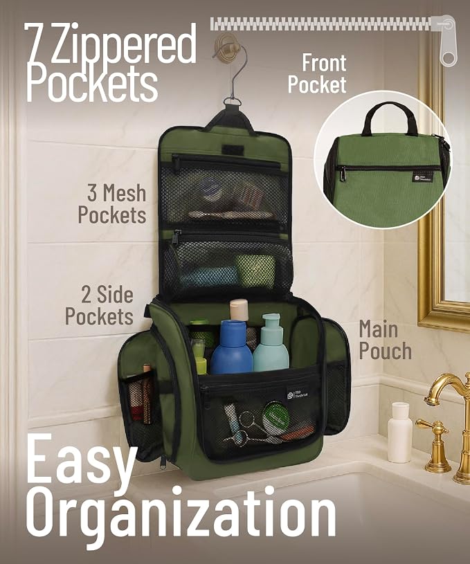 DD D&D Wanderlust D&D Hanging Travel Toiletry Bag - Image 3
