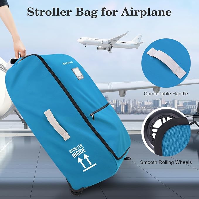 Stroller Bag for Airplane, Stroller Travel Bag Compatible - Image 8