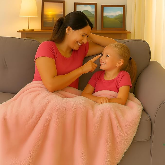 Melissa Large Travel Blanket and Inflatable Pillow Set - Image 4