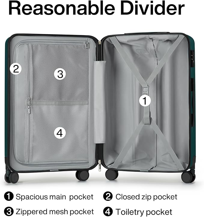 Hanke 29 Inch Luggage Suitcases - Image 5