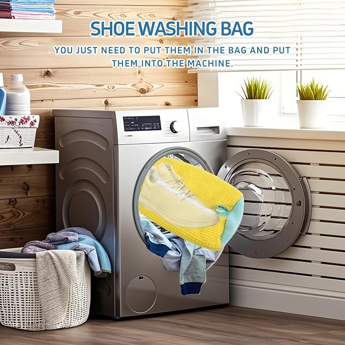 Shoe washing machine bag, Sneaker Laundry Bag - Image 6