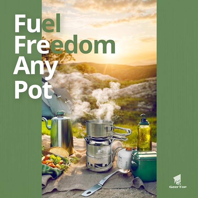 GEERTOP Portable Small Camping Stove - Image 6