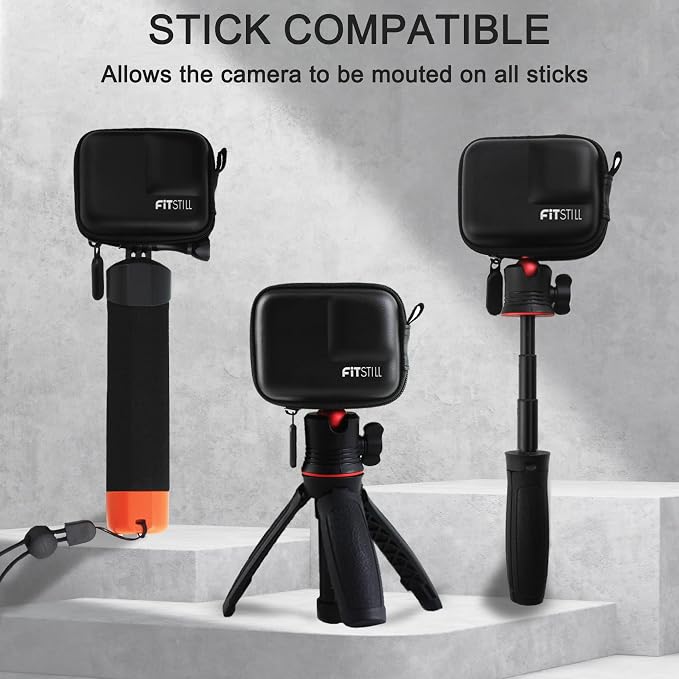 FiTSTILL Black PU Mini Carrying Case - Image 6