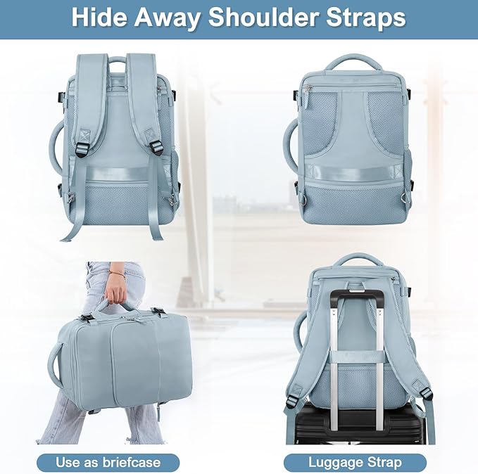 Travel Backpack, Carry on Flight Approved Backpack - Image 8