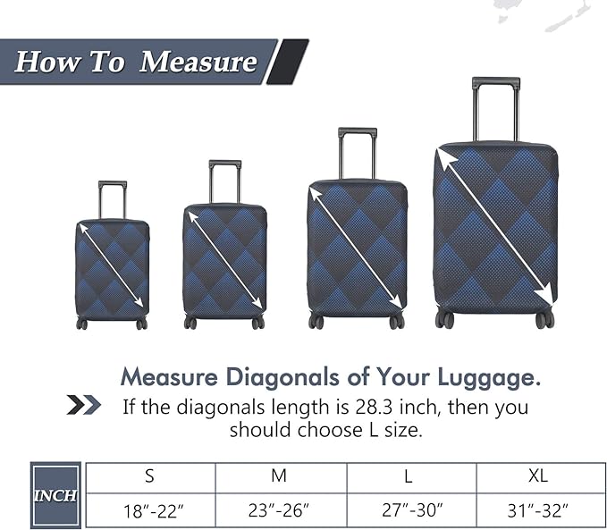 HYPER VENTURE Washable Luggage Cover - Image 5