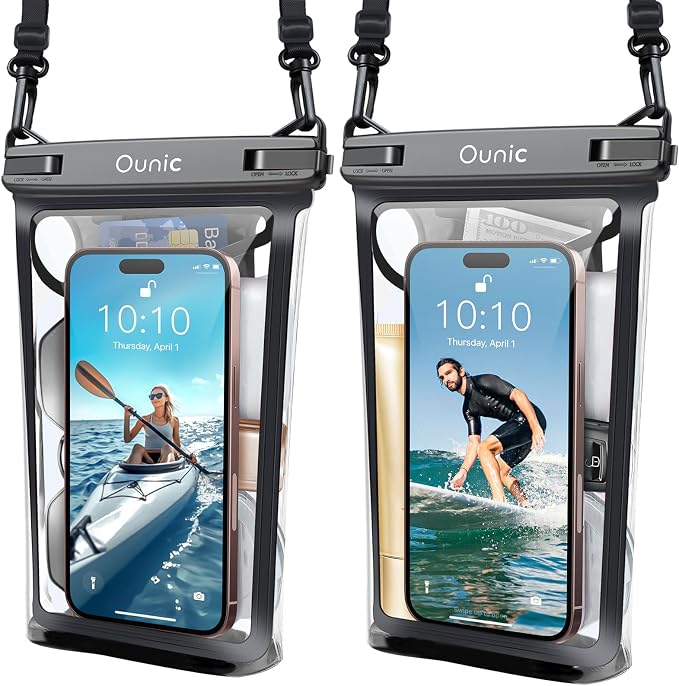 Large Waterproof Phone Pouch, Floating Waterproof Pouch by Ounic