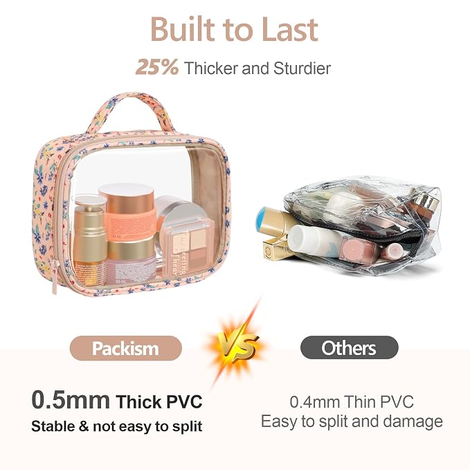 PACKISM Clear Makeup Bag - Image 6