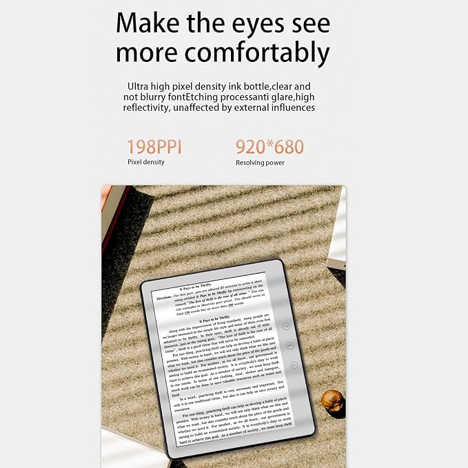 eReader 5.76 Inch Touchscreen ComfortLight, 16GB of Storage, Dark Mode Option - Image 2