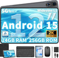 12 Inch Tablet Android 15 Tablets, 2025 Upgraded Android Tablet by QDDQ