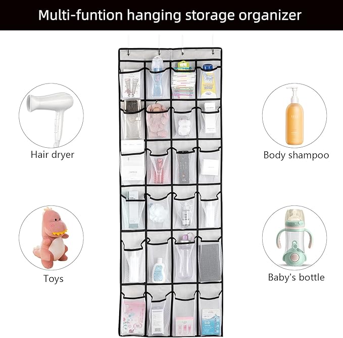 Hanging Shoe Organizer, Over The Door Shoe Organizer - Image 5