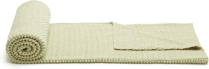 Amazon Basics Chunky Cable Knit Throw Blanket - Image 4