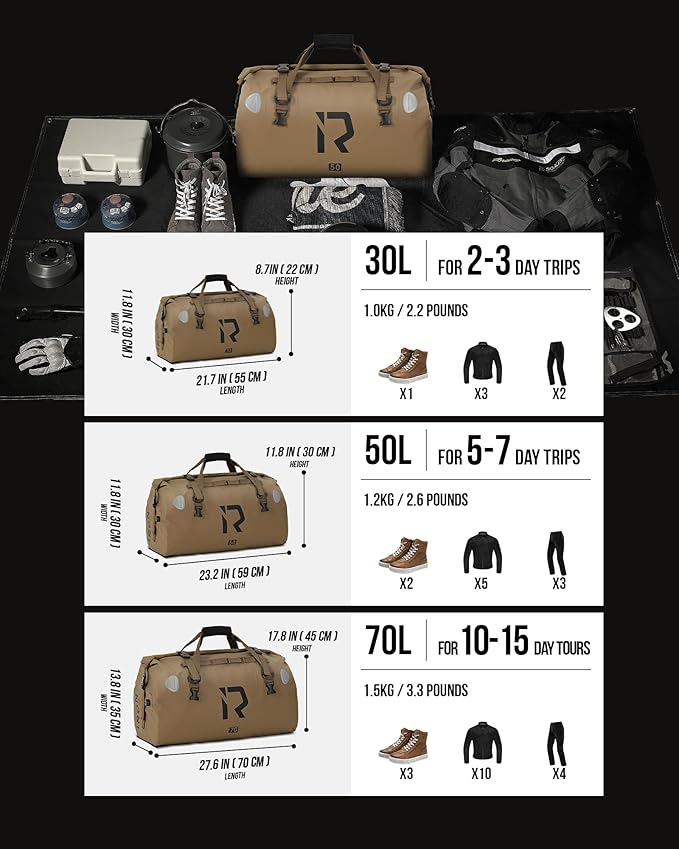 IRON JIA'S Motorcycle Dry Bag - Image 6