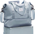 Travel Duffel Bag, Sports Tote Gym Bag, Shoulder Weekender Overnight Bag by WONHOX