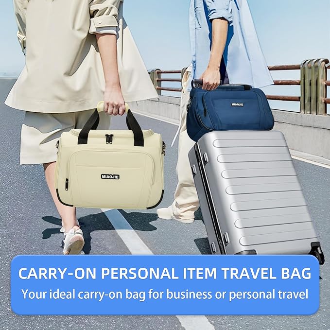 Underseat Carry On Luggage Lightweight Travel Tote Weekender Bag Overnight - Image 6
