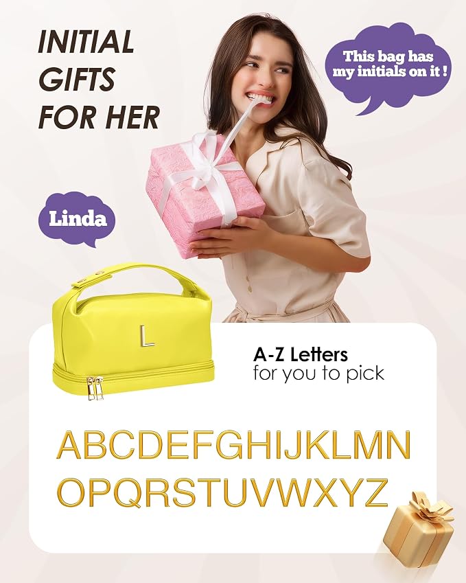 Unique Gifts for Women, Personalized Makeup Bag - Image 7