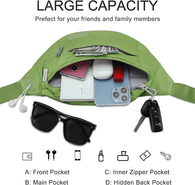 MAXTOP Large Crossbody Fanny Pack - Image 3