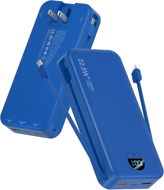 Portable Phone Charger, 20000mAh 22.5W USB C Fast Charging Power Bank by CITICR