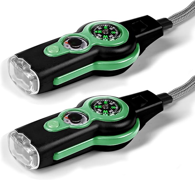 Emergency Survival Function Whistle, Outdoor Multifunctional Tool Safety Whistle - Image 8