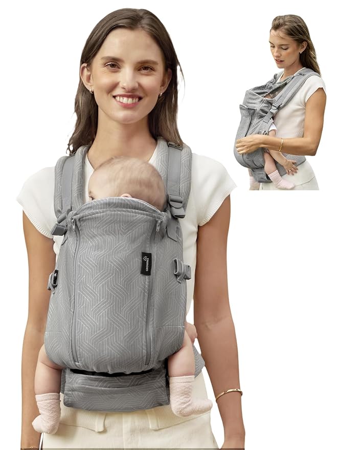 GROWNSY Baby Carrier Newborn to Toddler 7-44lbs, All Season Design by GROWNSY
