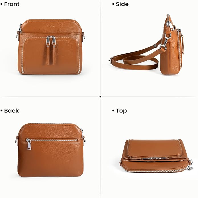 befen Genuine Leather Crossbody Purses - Image 7