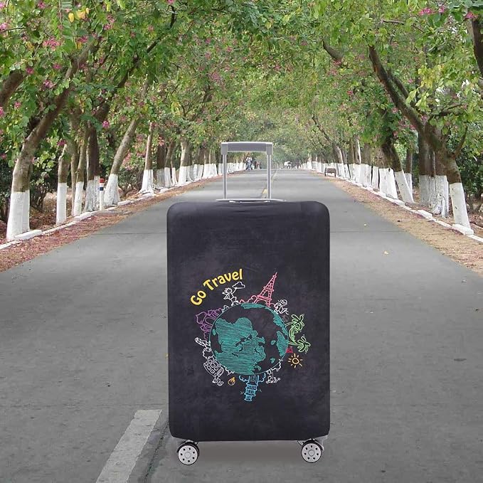 TRAVELKIN more than travel Luggage Cover Washable Suitcase Protector - Image 9