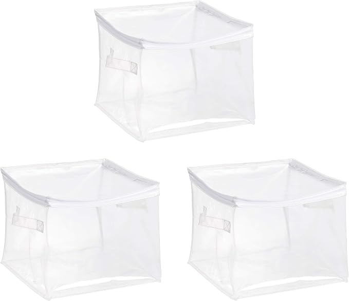 Amazon Basics Clear Zippered Organizers by AmazonBasics