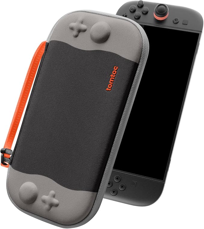 tomtoc Slim Carrying Case for Nintendo Switch 2 Model 2025, Odorless Felt by tomtoc