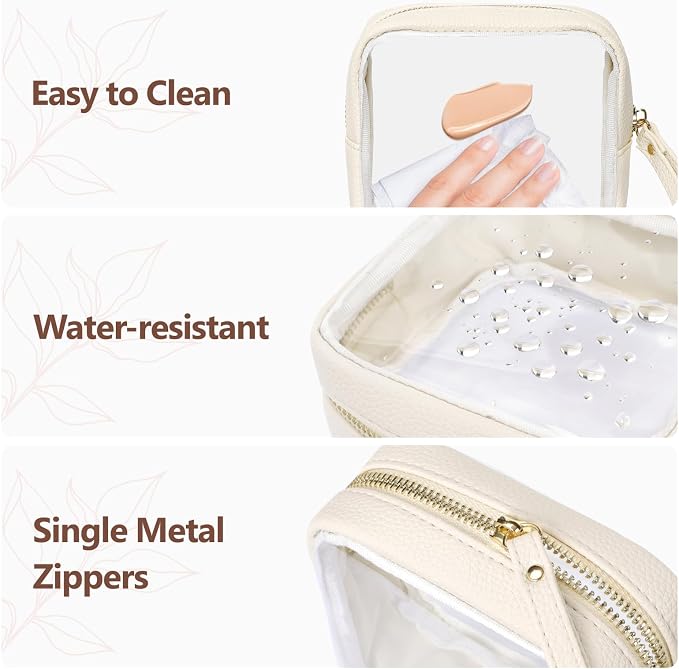 PACKISM Small Clear Makeup Bag - Image 7