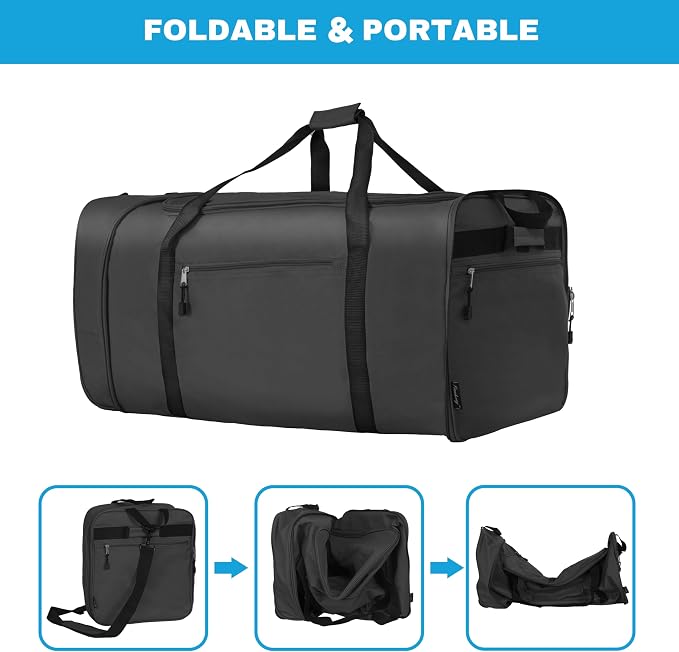 Finnhomy 100L Foldable Rolling Duffel Bag - Image 5