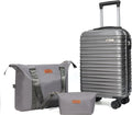 Luggage Set 3 Piece Luggage Set ABS hardshell Spinner Wheels Luggage Carry on by Aklsvion