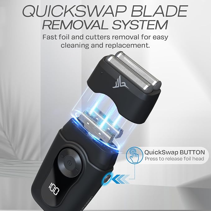 HUMMINGBIRD MK2 Compact Foil Shaver – No Nick, No Cut, No Razor Burn Face Shaver - Image 5