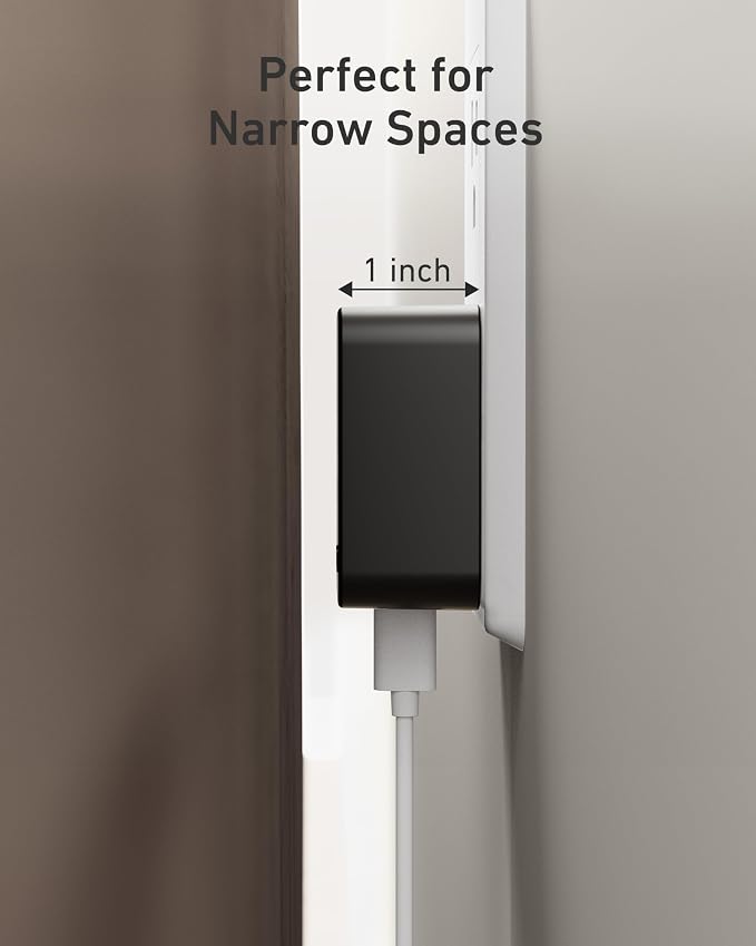 Nekmit 67W Flat USB C Charger Block, 3-Port GaN Fast Wall Charger, USB C Wall - Image 5