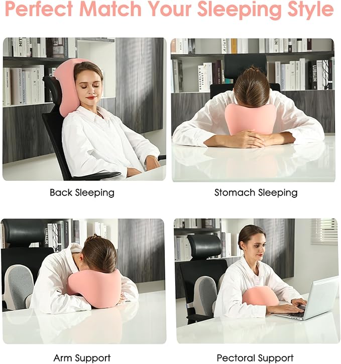 Travel Pillow, Neck Pillow Airplane, Plane Pillow Memory Foam Travel Neck Pillow - Image 5
